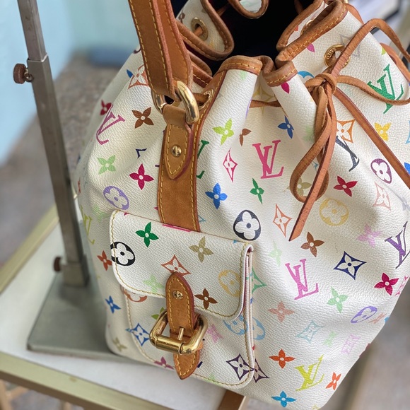 Louis Vuitton Muliticolor Petit Noe Bag - Picture 9 of 16